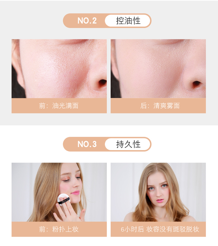Đích thực Dike Dior Dior Dior Nước Nhạy Cảm Pad Thoáng Khí Kem Kem Che Khuyết Điểm Giữ Ẩm Cách Ly Kiểm Soát Dầu Bột BB Cream phấn phủ peach