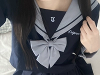 Лонгслив, галстук-бабочка