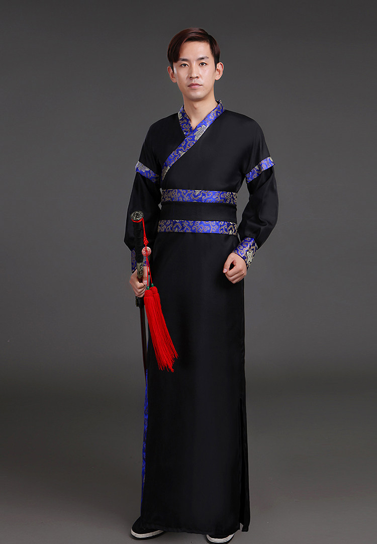 古装汉服男装汉服男书生侠客服装大侠演出服摄影写真影视表演服装 冰点秒杀价 汉服 服装 侠客 古装 书生途虎网
