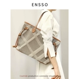 ENSSO Mac, вместительный и большой ноутбук, сумка на одно плечо, сумка через плечо, 14 дюймов