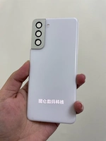 S21 белая оригинальная задняя крышка в разобранном виде