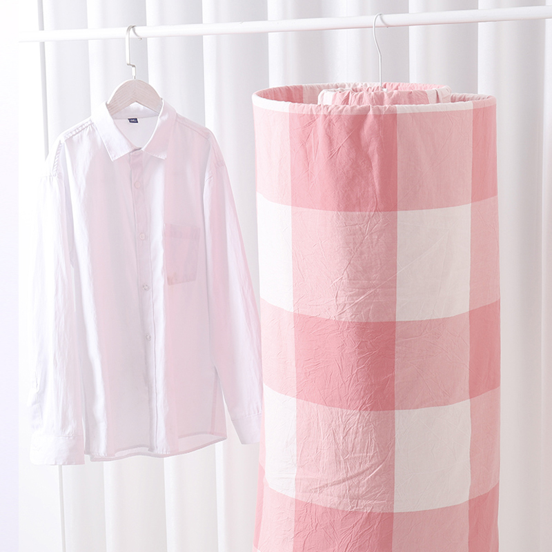 Drying quilt artifact quilt cover hanger spiral drying rack drying bed sheet round rotating drying rack multi-functional balcony