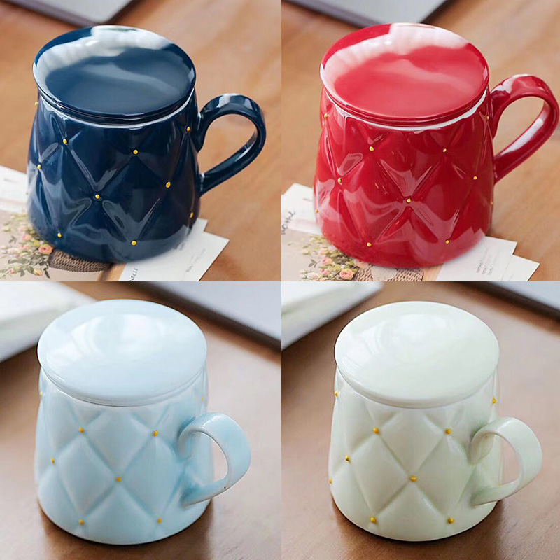 Xiang feng ceramic filtration separation with cover the tea cups cups kung fu tea cup tea cup home office tea cups