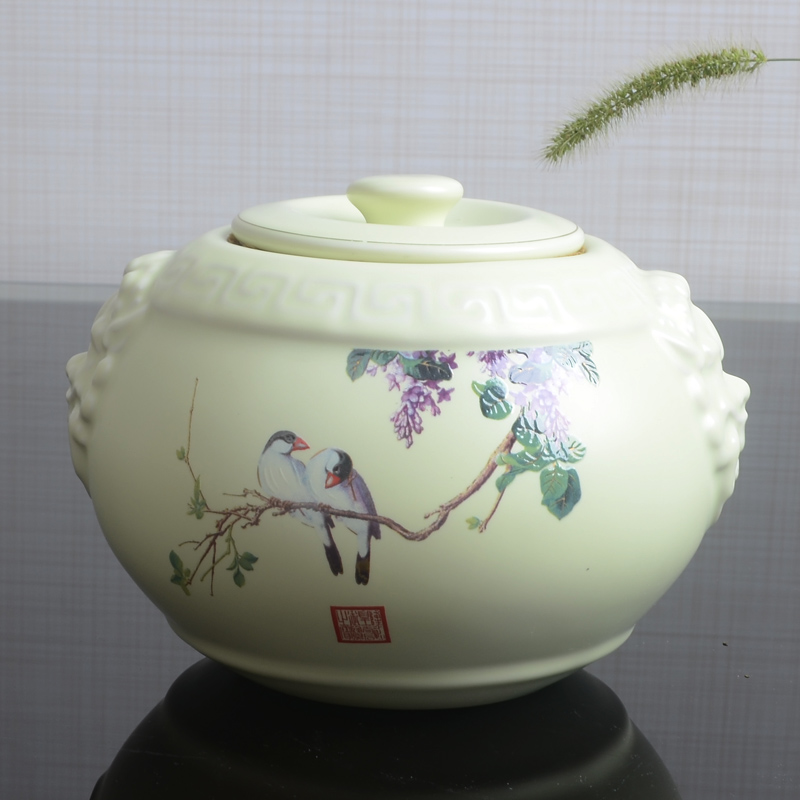 Xiang feng tea tea celadon coarse pottery tea pot seal box size your up ceramic tea pot