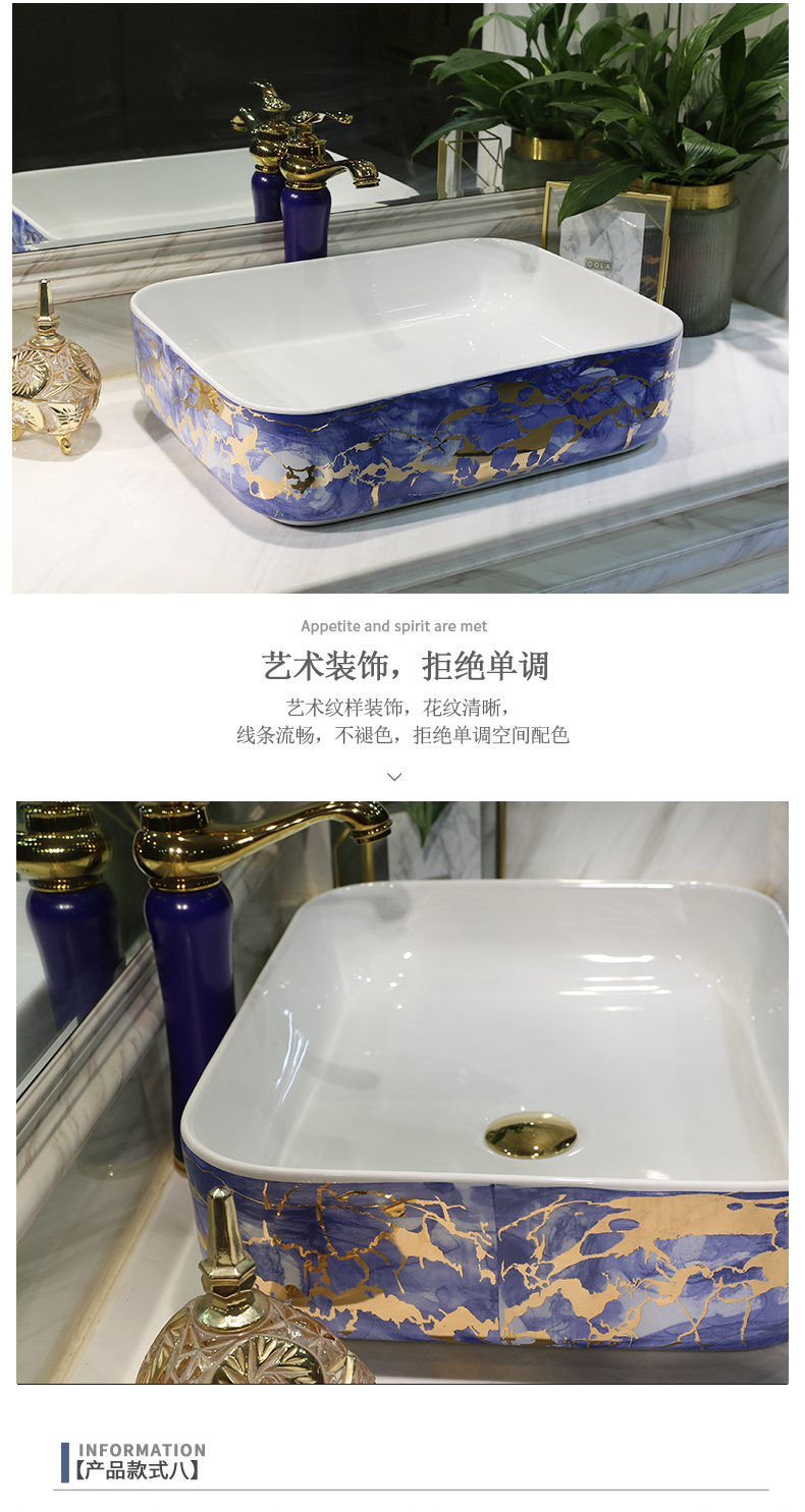 Oval European artists lavatory toilet basin sink basin sink plate on the ceramic plate