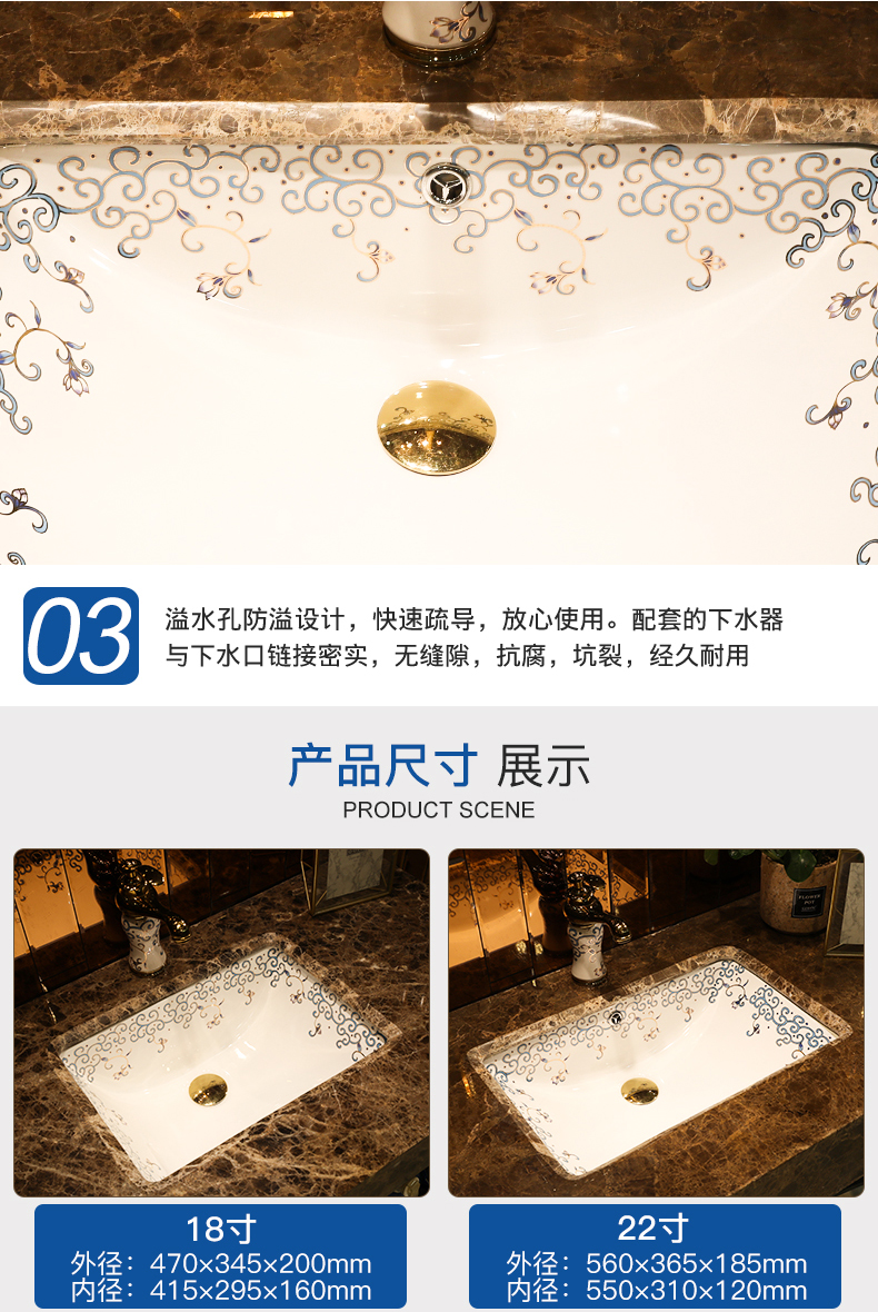 Gold cellnique undercounter embedded ceramic lavabo square basin hotel balcony the size of the pool that wash a face with