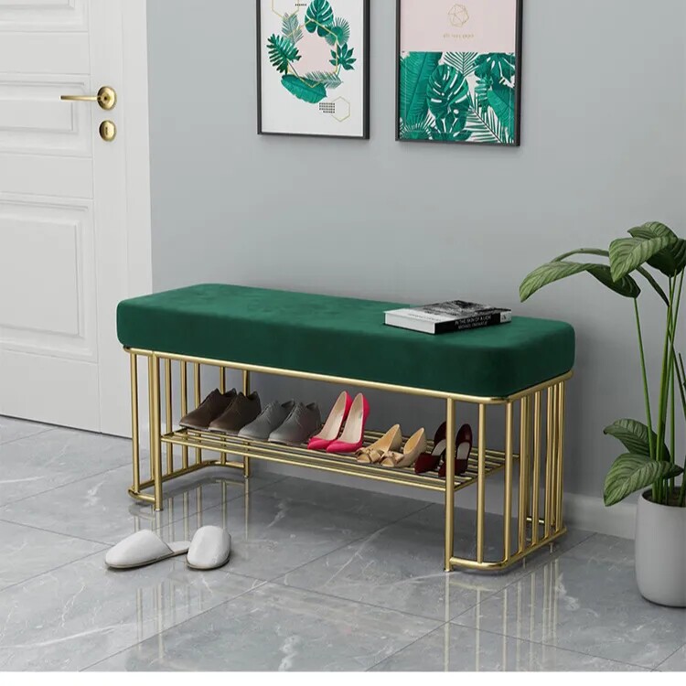 Light luxury entrance shoe stool can be stored at the door shoe stool can be used at the door shoe stool can be used at the door shoe cabinet