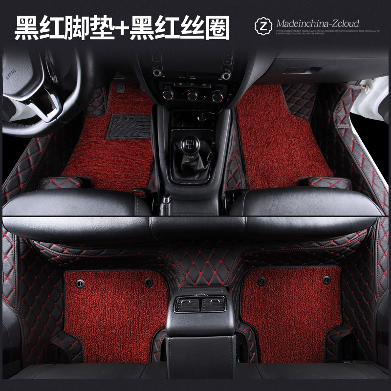 FAW-Volkswagen New Sagitar 18 mẫu 2018 thảm sàn nguyên bản đặc biệt được bao quanh hoàn toàn bởi thảm xe vòng dây kiểu thảm tấm lót sàn xe innova 