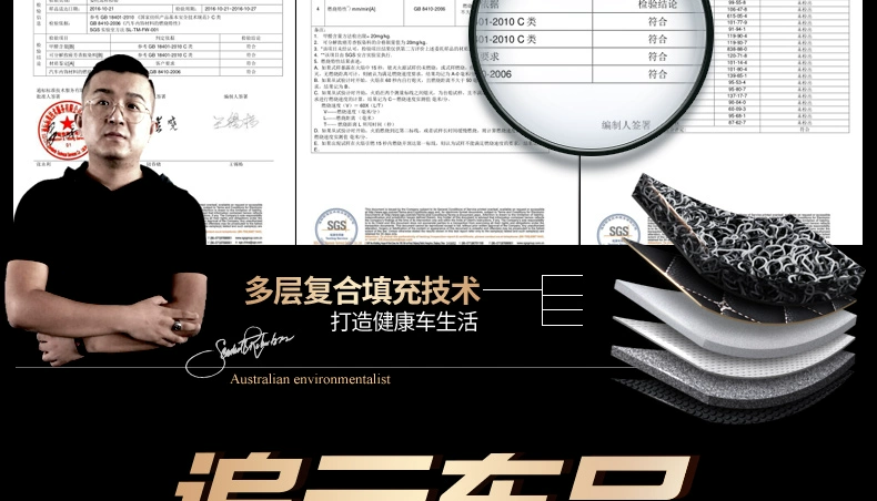 GAC Toyota Ralink Shuangqing 185T Thảm Chống Thấm Loại Dây Vòng Thảm Xe Đặc Biệt Toàn Diện Thảm Lót Sàn Ô Tô thảm lót sàn xe captiva