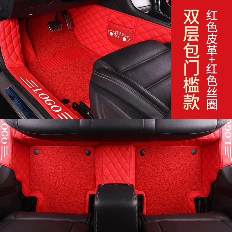 2016/2013 Ford Wing -bo Hướng dẫn sử dụng Fit Circle Full Cars Pads đặc biệt 12/11 lớn thảm lót chân ô tô sợi cao su 