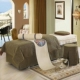 thủy triều Mỹ dày bông đẹp bedspread denim massage đơn giản điều trị bìa khử trùng dày với massage thường xuyên tạo nên - Trang bị tấm