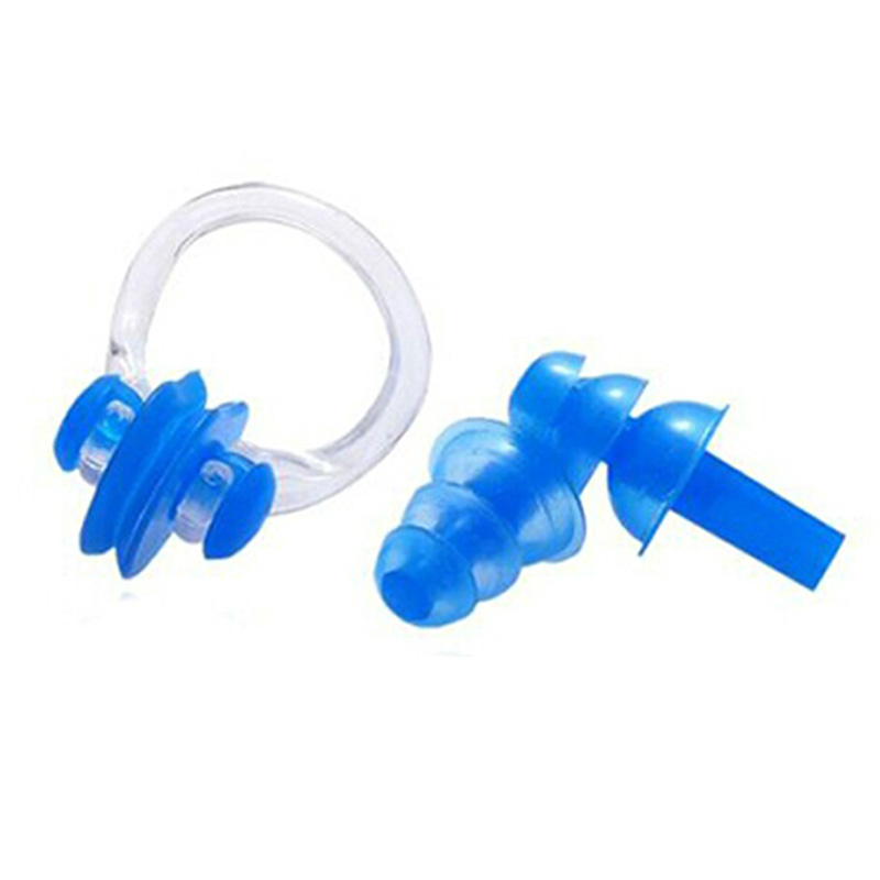 Silicone Nose Clip Earplug Box Fit Waterproof Swimming