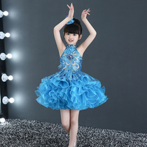 Childrens performance clothes girls puffy gauze skirts primary school chorus girls princess skirts dance performance costumes