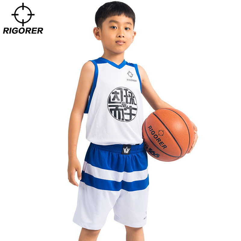 Approver Children's basketball clothes suit Basketball boys Breathable Perspiration Basketball Training Suit Customized Kid Jersey