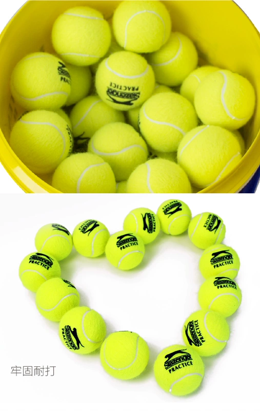 Slazenger Schlesinger tennis sắt lon nhiệt trò chơi bóng thực hành duy nhất bóng 3 ống