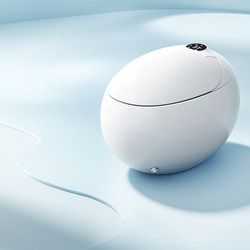 Taogu Light Smart Toilet Foam Shield Automatic Sensor Flip Cover No Water Pressure Semi-Smart Toilet 70097Max