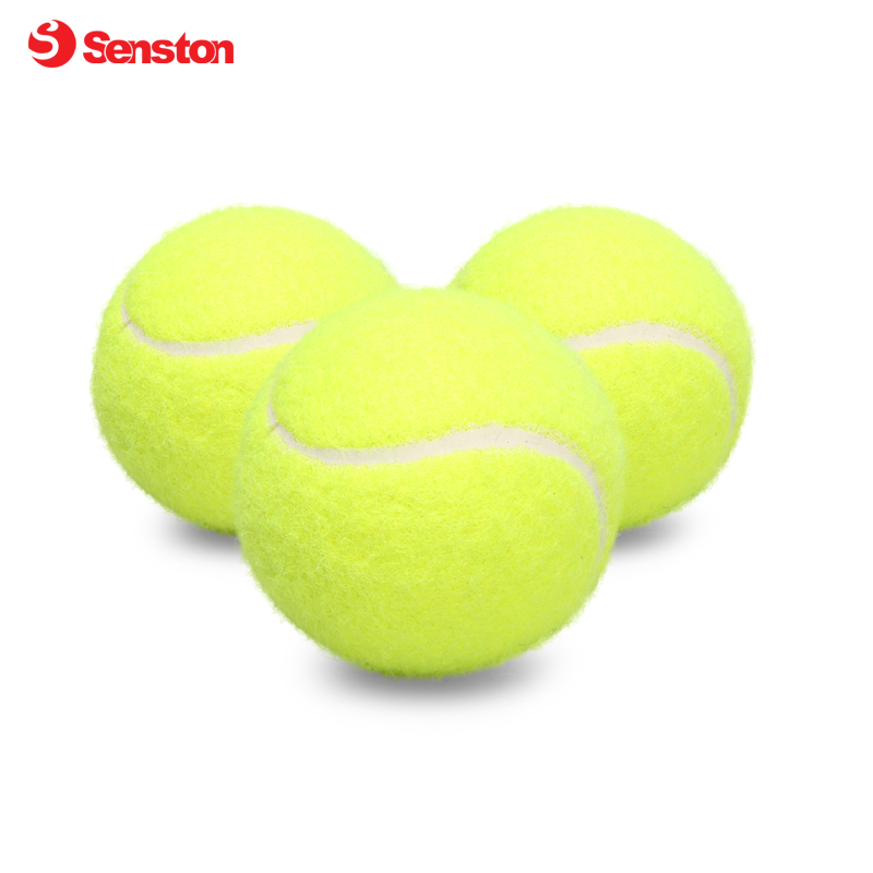 St. Stone Wool Tennis elastic durable ball practice beginning match single-player training tennis