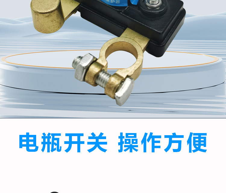 Car Battery Switch Pure Copper Battery Switch Power Protector Car Anti-Leakage and Anti-Loss
