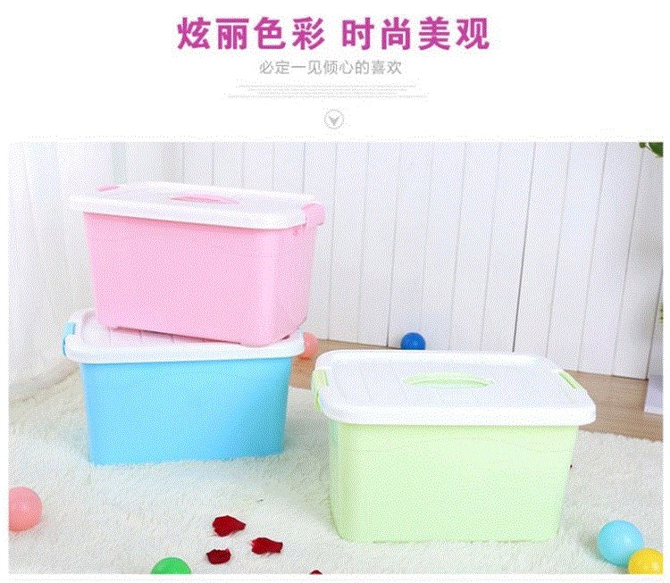 hộp đựng mỹ phẩm có nắp Áo len 0,5kg Trang sức Nhựa Lưu trữ lớn Hộp lưu trữ Tổ chức trong suốt Gia đình nhỏ Nabin Thiết bị trung bình hộp nhựa pp