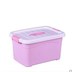 hộp đựng mỹ phẩm có nắp Áo len 0,5kg Trang sức Nhựa Lưu trữ lớn Hộp lưu trữ Tổ chức trong suốt Gia đình nhỏ Nabin Thiết bị trung bình hộp nhựa pp Trang chủ