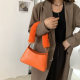 Furry shoulder strap handbag small bag 2021 new Korean style autumn and winter style mini single shoulder armpit small square bag