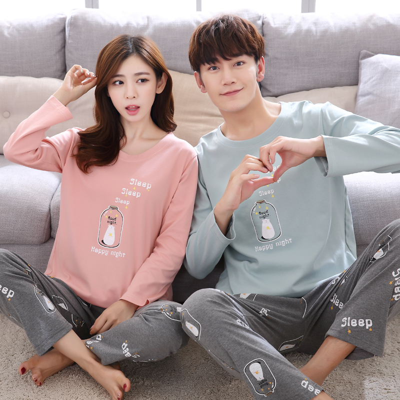 Pyjama mixte en Coton à manches longues - Ref 3006023 Image 1