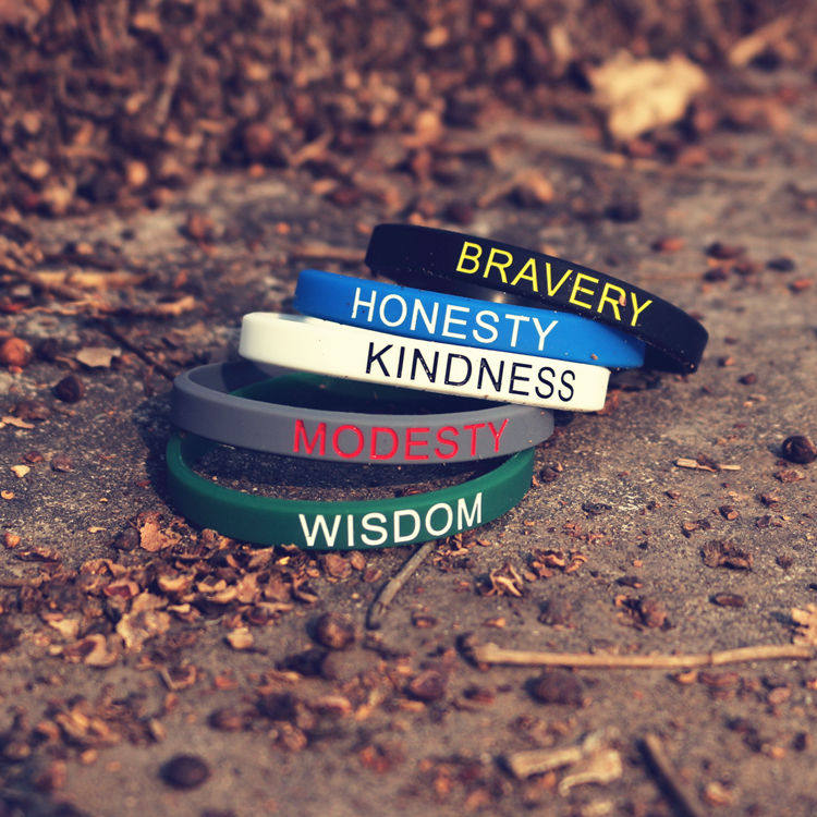 Original Tide Brand Simple Sports Inspirational Men and Women Silicone Bracelet Energy Student Alphabet Basketball Rubber Couple Wristband