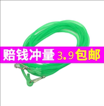 High elastic rubber lost-hand rope telescopic rebound rope winding rope strong pull spring rope high-elastic lost rope
