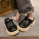 Anti-slip Crocs Women's Summer Outerwear 2024 New Baotou Thick Sole Heightening Beach Sandals Slippers with Shit Feeling