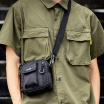 Shoulder Bag sports ins Tide brand Mini mens small bag shoulder bag student mobile phone hanging bag leisure backpack mens bag