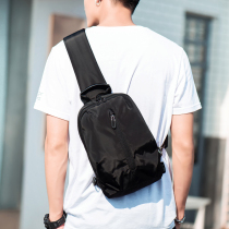 Mens chest bag New Fashion mens bag trendy brand Cross bag shoulder bag leisure shoulder bag Street personality small backpack