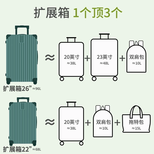 Универсальный чемодан, коробка, 24 дюймов