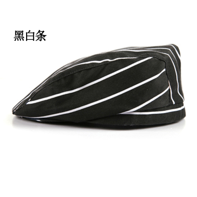 Beret nam và nữ sạn Chef Workcap Waiter Western Restaurant Chef Hat Forward Hat Tuỳ chỉnh