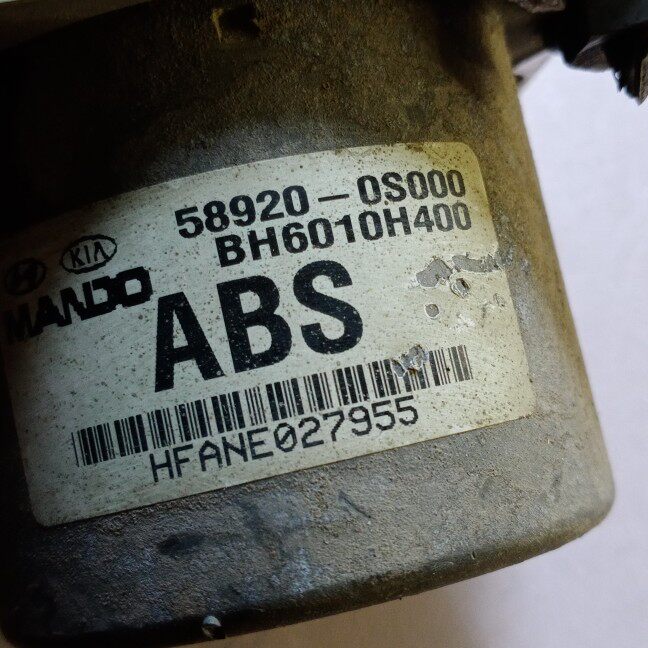 Applicable KIA Syracuse ABS Automatic brake control unit Total pump plug assembly 58920-0S000