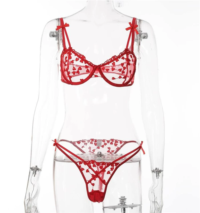 内+трусы Drainy underwear set Sexy Bra Set