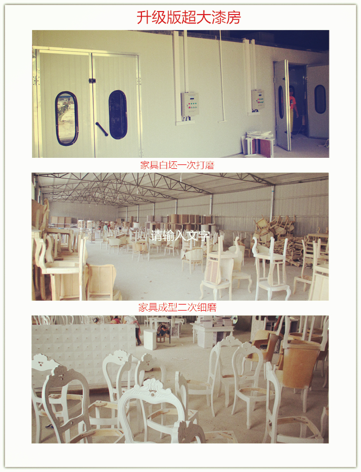Hình ảnh đơn giản đồ nội thất studio bàn trang điểm retro với đèn châu Âu một mặt gỗ rắn thẩm mỹ viện bàn trang điểm đám cưới - Hair Salon / Nội thất làm đẹp giường gội đầu spa