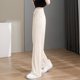 Ice silk wide-leg pants women's summer thin section 2023 small trendy casual drape quick-drying sports narrow straight-leg pants