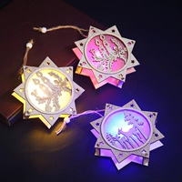 Подсолнечные деревянные украшения