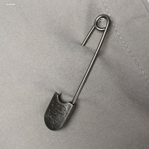 Antique large brooch English letter brooch sweater shawl buckle pin cotton and linen cardigan buckle personalized brooch retro style