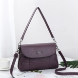 Вместительная и большая сумка через плечо для матери, небольшая сумка на одно плечо, 2019, из натуральной кожи, для среднего возраста