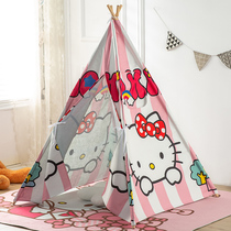 Hotel cartoon parent-child room tent boy and girl small house hotel indoor game house castle childrens bed separation artifact