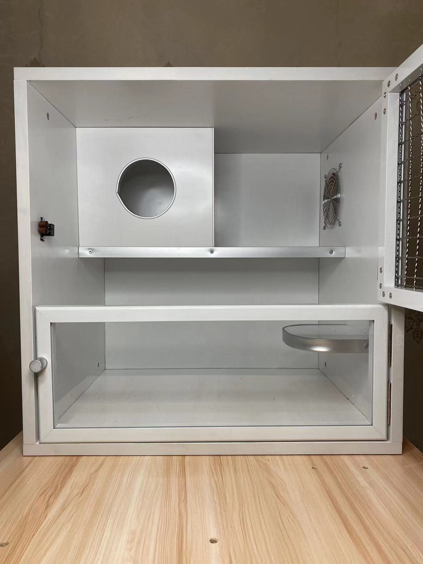 Totoro Cage Totoro Solid Wood Ecological Board Totoro Villa Pet Supplies Blind Date Cage Nursing Cage Breeding Cage