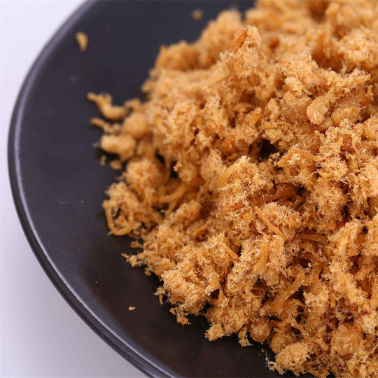 New Product Yan Cheng Brand Meat Floss 2.5kg Pea Chicken Floss, High-Quality Crispy Meat Floss for Bread, Snacks, Sushi Dishes