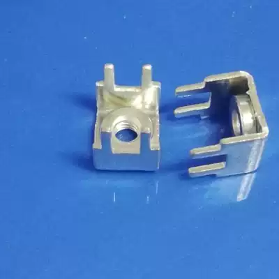 PCB-7 riveting terminal PC plate fixing seat M4 terminal block nut welding terminal