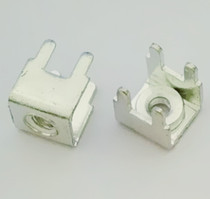 PCB-11 pressure riveting M3 welding terminal PCB terminal terminal Hardware terminal 8*8*9 7 Foot distance 5*7