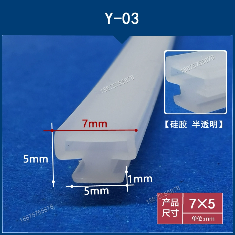 Cửa ra vào và cửa sổ có hình dạng đặc biệt Dải cách âm khe cắm thẻ hợp kim nhôm khung cửa sổ niêm phong dải cửa sổ đẩy kéo thẻ phẳng đáy phẳng dải chống thấm TAY MỞ CỬA CÁNH CỬA TRƯỚC 