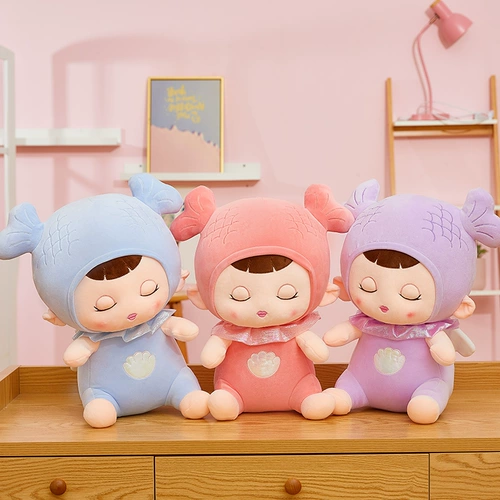 Милая мягкая плюшевая игрушка, тряпичная кукла, подушка для сна, подарок на день рождения