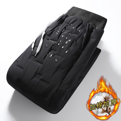 card秋冬羊羔绒宽松长裤棉裤卫裤