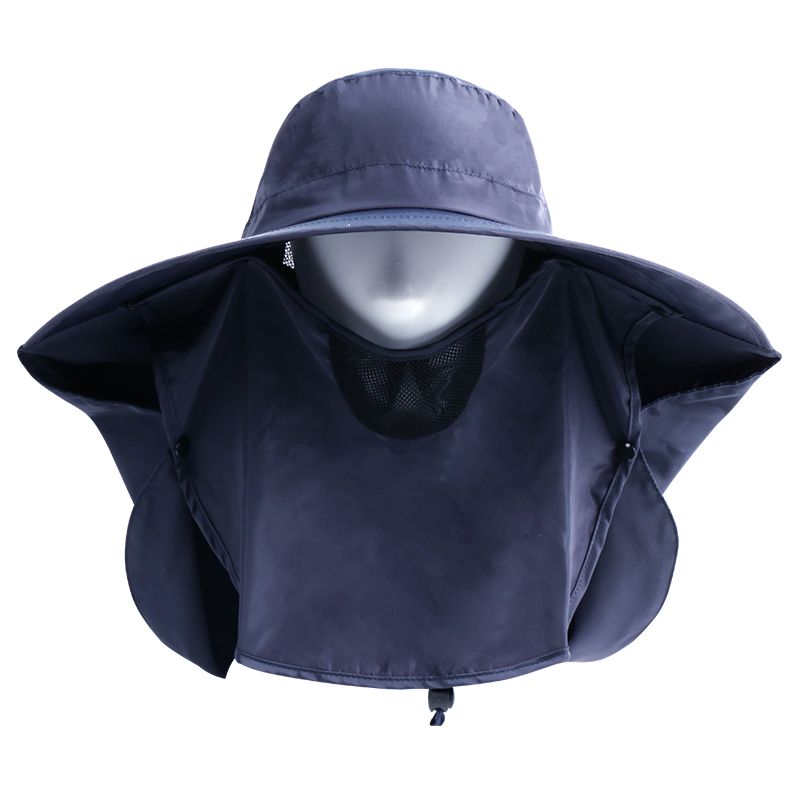 遮阳帽子男夏天防晒渔夫帽户外登山钓鱼帽骑车遮脸防紫外线太阳帽 遮阳帽子男夏天防晒渔夫帽户外登山钓鱼帽骑车遮脸防紫外线太阳帽