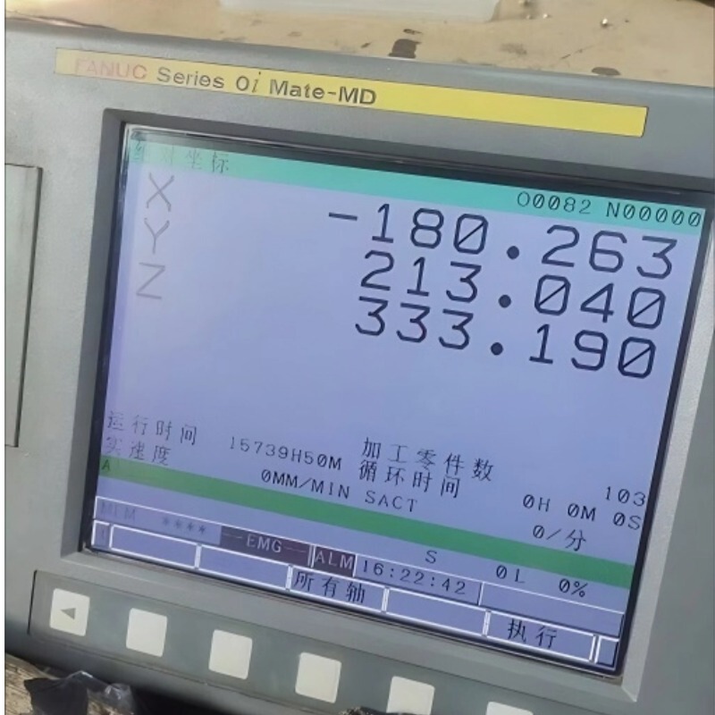 Fanuc 0I-Md/Mc/Td/Mf System 8.4inch Lcd Screen Aa084Vd02 Nl6448Ac26-47D